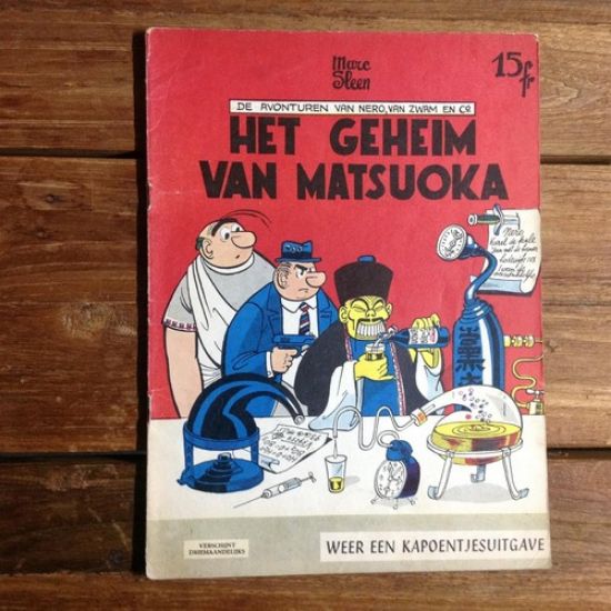 Afbeelding van Nero #1 - Geheim van matsuoka - Tweedehands (HET VOLK, zachte kaft)