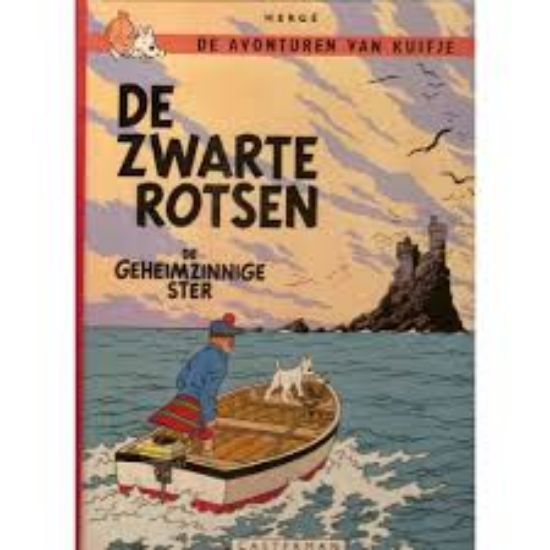 Afbeelding van Kuifje - Zwarte rotsen/geheimzinnige ster - Tweedehands (CASTERMAN, harde kaft)