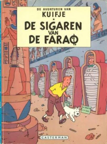 Afbeelding van Kuifje #3 - Sigaren van de farao (CASTERMAN, zachte kaft)