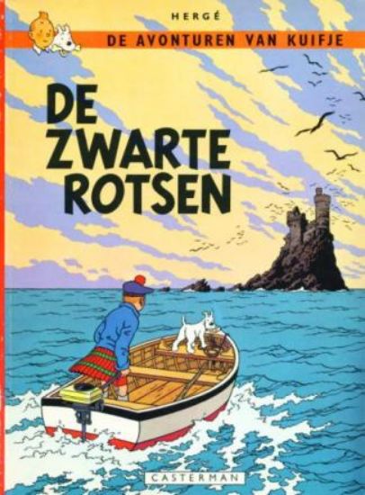 Afbeelding van Kuifje - De zwarte rotsen (CASTERMAN, zachte kaft)