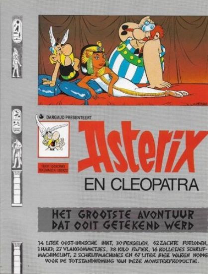 Afbeelding van Asterix #7 -  cleopatra - Tweedehands (DARGAUD, zachte kaft)