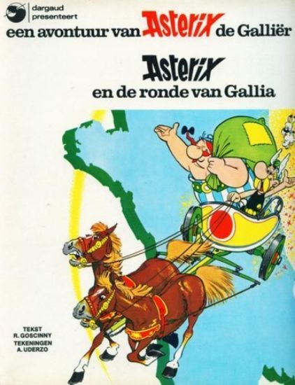 Afbeelding van Asterix #5 - Ronde van gallia (DARGAUD, zachte kaft)