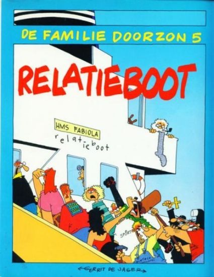 Afbeelding van Familie doorzon #5 - Relatieboot - Tweedehands (BIG BALLOON, zachte kaft)