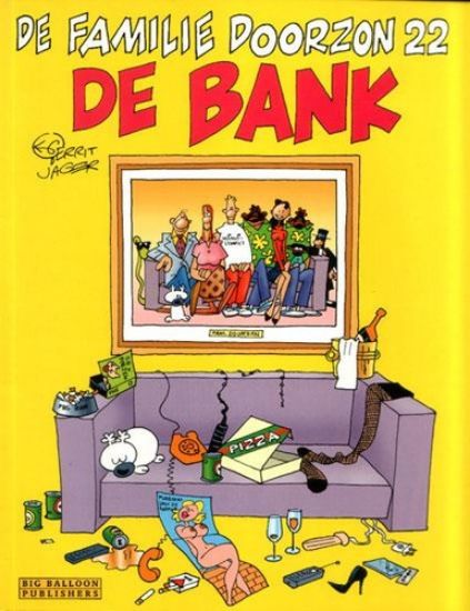 Afbeelding van Familie doorzon #22 - De bank (BIG BALLOON, zachte kaft)