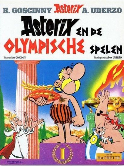 Afbeelding van Asterix #12 - Olympische spelen - Tweedehands (HACHETTE, zachte kaft)