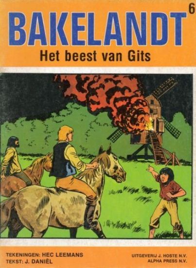 Afbeelding van Bakelandt #6 - Beest van gits - Tweedehands (HOSTE, zachte kaft)