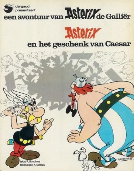 Afbeelding van Asterix - Geschenk van caesar - Tweedehands (DARGAUD, zachte kaft)