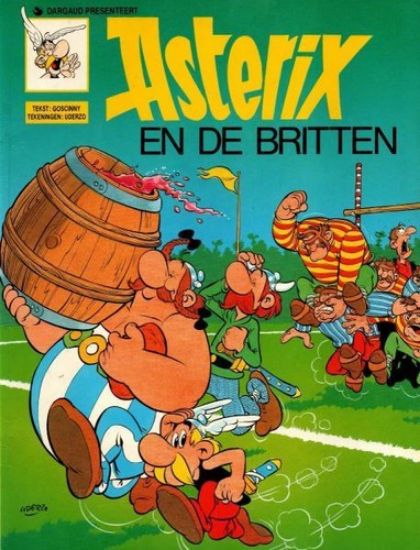 Afbeelding van Asterix #4 - Britten - Tweedehands (DARGAUD, zachte kaft)