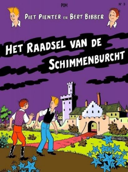 Afbeelding van piet pienter en bert bibber #3 - Raadsel van de schimmelburcht - Tweedehands (DE VLIJT, zachte kaft)