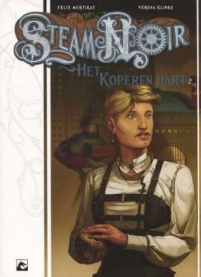 Afbeelding van Steam noir #2 - Koperen hart 2/4 - Tweedehands (DARK DRAGON BOOKS, zachte kaft)