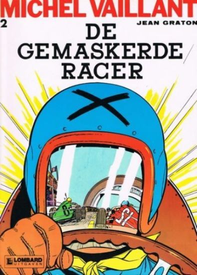 Afbeelding van Michel vaillant #2 - Gemaskerde racer - Tweedehands (LOMBARD, zachte kaft)