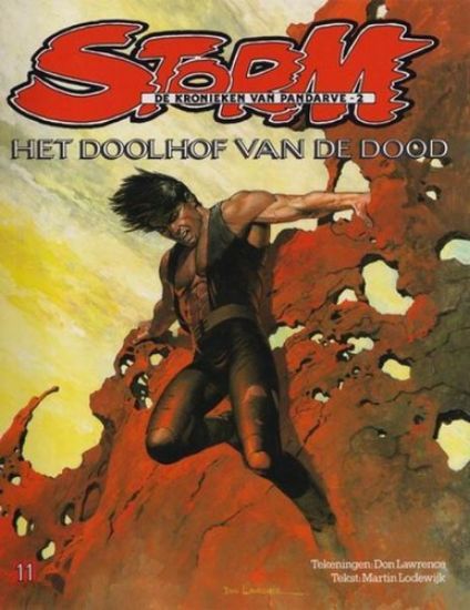 Afbeelding van Storm #11 - Doolhof van de dood - Tweedehands (OBERON, zachte kaft)