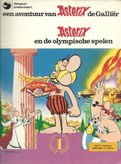 Afbeelding van Asterix #14 - Olympische spelen - Tweedehands (DARGAUD, zachte kaft)