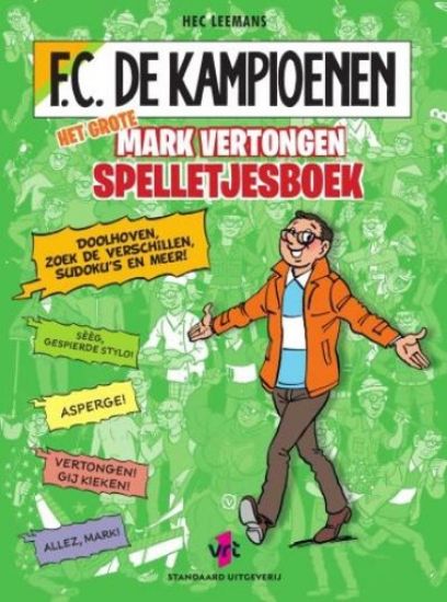 Afbeelding van Fc kampioenen - Grote mark vertongen spelletjesboek (STANDAARD, zachte kaft)