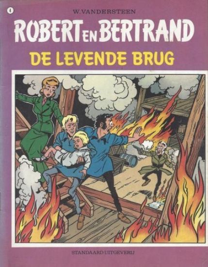 Afbeelding van Robert bertrand #4 - Levende brug (STANDAARD, zachte kaft)