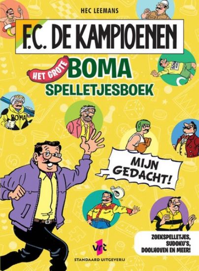 Afbeelding van Fc kampioenen - Grote boma spelletjesboek (STANDAARD, zachte kaft)