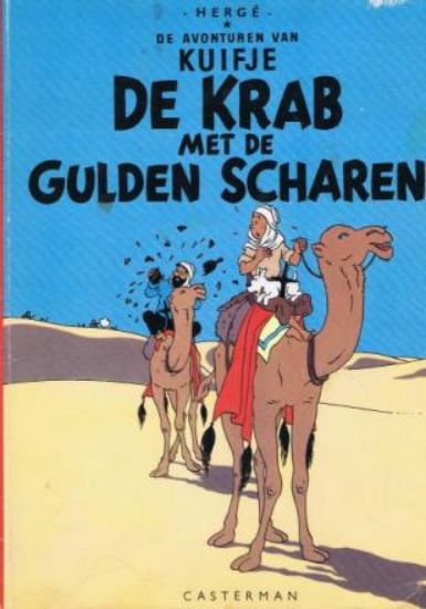 Afbeelding van Kuifje - Krab met de gulden scharen (CASTERMAN, zachte kaft)