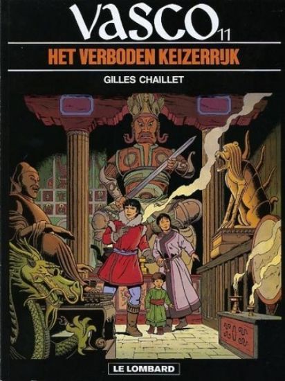 Afbeelding van Vasco #11 - Verboden keizerrijk (fina) (LOMBARD, zachte kaft)