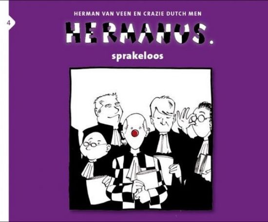 Afbeelding van Hermanus #4 - Sprakeloos (STRIP 2000, zachte kaft)