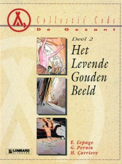 Afbeelding van Collectie code #4 - Gezant 2 levende gouden beeld (LOMBARD, zachte kaft)