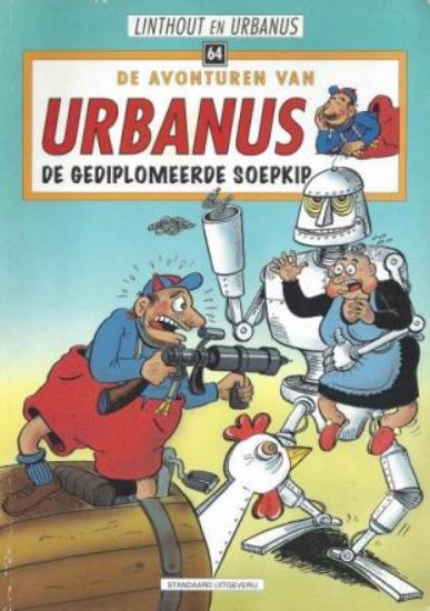 Afbeelding van Urbanus #64 - Gediplomeerde soepkip (STANDAARD, zachte kaft)