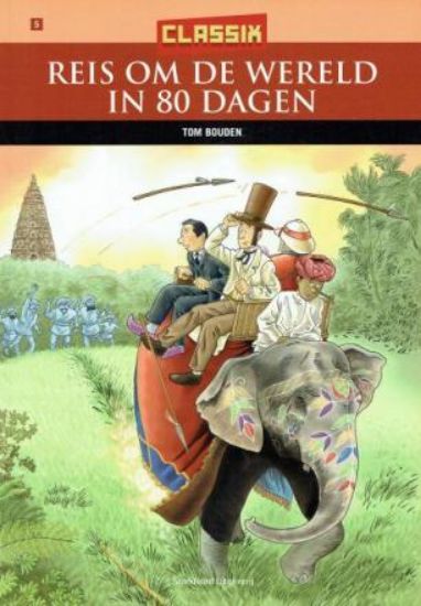 Afbeelding van Classix #5 - Reis om wereld 80 dagen - Tweedehands (STANDAARD, zachte kaft)