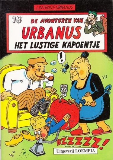 Afbeelding van Urbanus #18 - Lustige kapoentje - Tweedehands (LOEMPIA, zachte kaft)