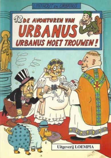 Afbeelding van Urbanus #12 - Urbanus moet trouwen - Tweedehands (LOEMPIA, zachte kaft)