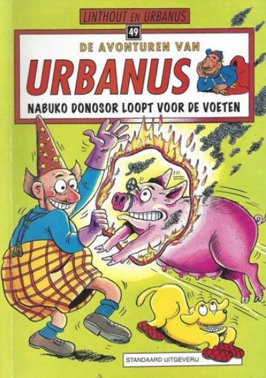 Afbeelding van Urbanus #49 - Nabuko donosor loopt voor de voeten - Tweedehands (LOEMPIA, zachte kaft)