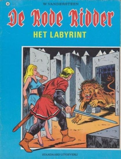 Afbeelding van Rode ridder #68 - Het labyrint (zw/wit) (STANDAARD, zachte kaft)