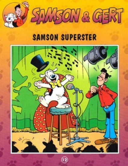 Afbeelding van Samson en gert #12 - Samson superster - Tweedehands (STUDIO 100, zachte kaft)