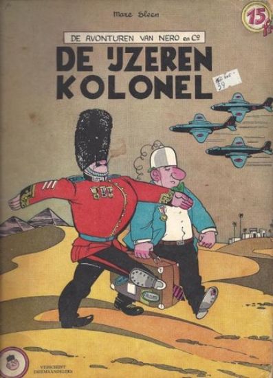 Afbeelding van Nero #21 - Ijzeren kolonel - Tweedehands (HET VOLK, zachte kaft)