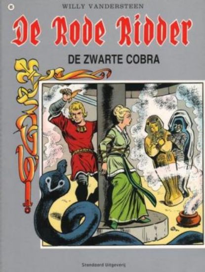 Afbeelding van Rode ridder #85 - Zwarte cobra - Tweedehands (STANDAARD, zachte kaft)