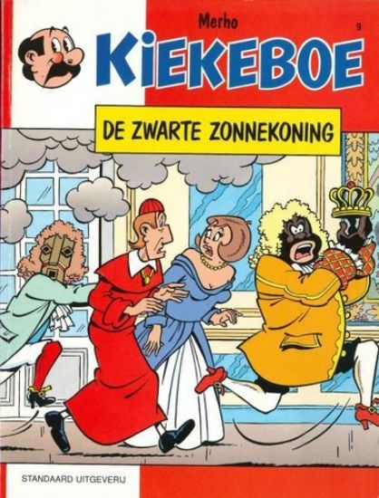 Afbeelding van Kiekeboe #9 - Zwarte zonnekoning (1e reeks) (STANDAARD, zachte kaft)