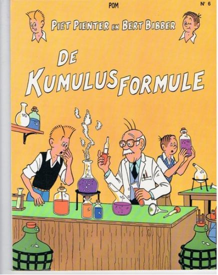 Afbeelding van piet pienter en bert bibber #6 - Kumulusformule - Tweedehands (DE VLIJT, zachte kaft)