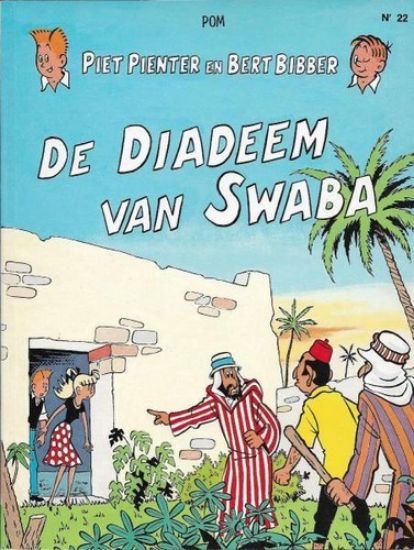 Afbeelding van piet pienter en bert bibber #22 - Diadeem swaba - Tweedehands (DE VLIJT, zachte kaft)