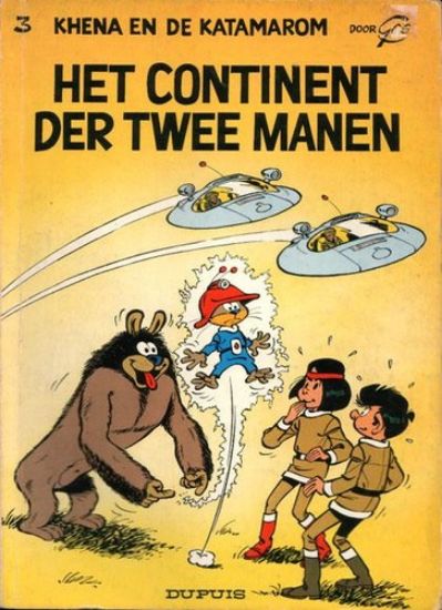 Afbeelding van Katamarom #3 - Continent der twee mannen - Tweedehands (DUPUIS, zachte kaft)