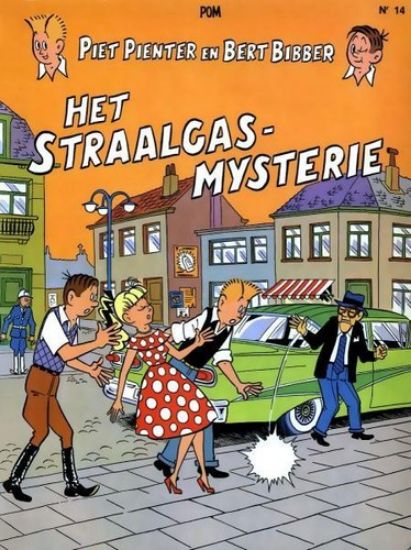 Afbeelding van piet pienter en bert bibber #14 - Straalgas-mysterie - Tweedehands (DE VLIJT, zachte kaft)