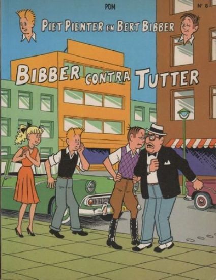 Afbeelding van piet pienter en bert bibber #8 - Bibber contra tutter - Tweedehands (DE VLIJT, zachte kaft)