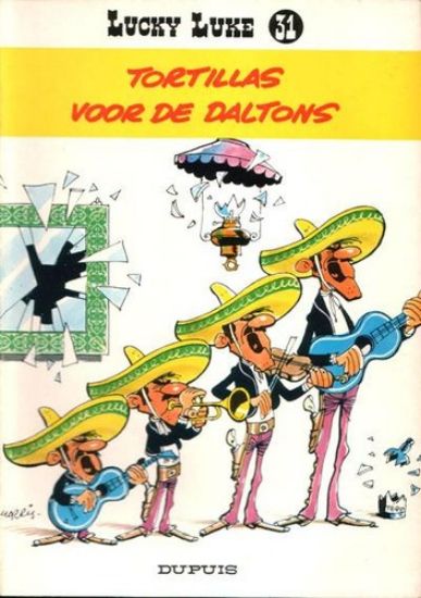 Afbeelding van Lucky luke #31 - Tortillas voor de daltons - Tweedehands (DUPUIS, zachte kaft)