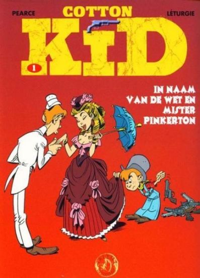 Afbeelding van Cotton kid #1 - In naam v/d wet en mister pinkerton - Tweedehands (TALENT UITG, zachte kaft)