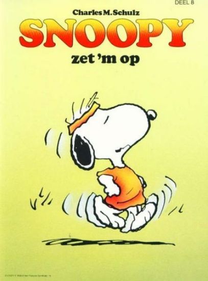 Afbeelding van Snoopy #8 - Zet 'm op (MUSTANG, zachte kaft)