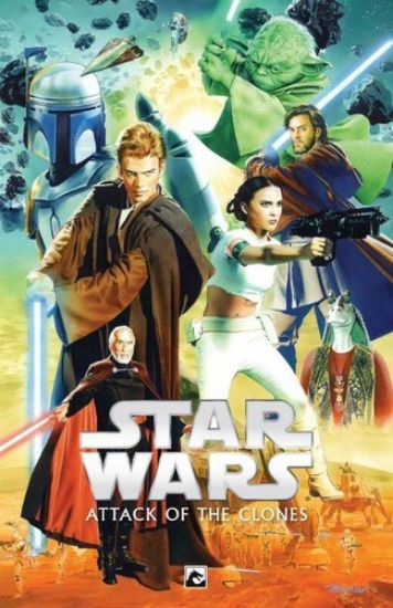 Afbeelding van Star wars remastered #2 - Attack of the clones (DARK DRAGON BOOKS, harde kaft)