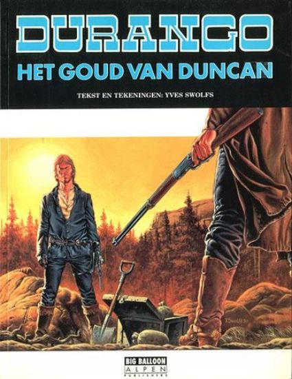 Afbeelding van Durango #9 - Goud van duncan - Tweedehands (BIG BALLOON, zachte kaft)