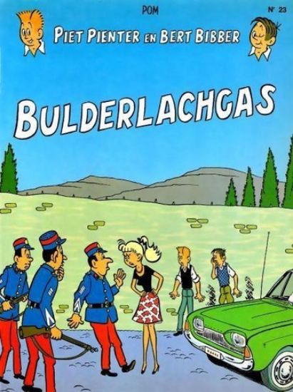 Afbeelding van piet pienter en bert bibber #23 - Bulderlachgas - Tweedehands (DE VLIJT, zachte kaft)