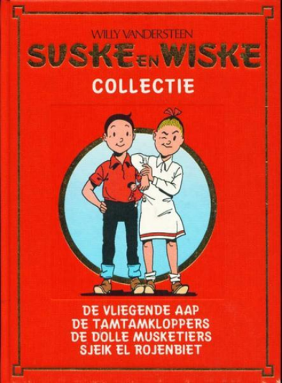 Afbeelding van Suske en wiske lekturama #6 - Vliegende aap/tamtamkloppers/dolle musketiers/sjeik el rojenbiet - Tweedehands (LEKTURAMA, harde kaft)