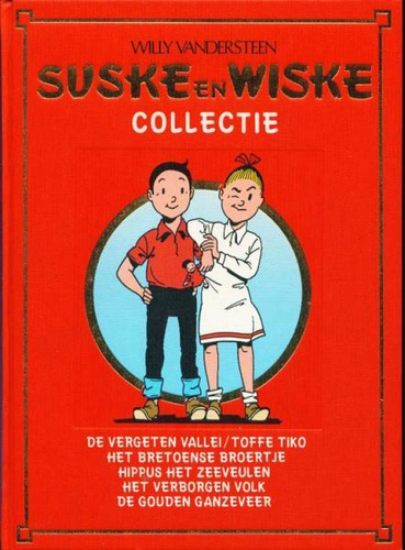 Afbeelding van Suske en wiske lekturama #32 - Vergeten vallei/toffe tiko/brtoense broertje/hippus zeeveulen/verborgen volk/gouden ganzeveer - Tweedehands (LEKTURAMA, harde kaft)