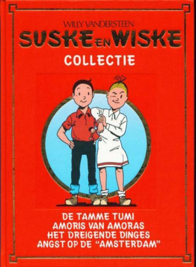 Afbeelding van Suske en wiske lekturama #34 - Tamme tumi/amoris amoras/dreigende dinges/angst amsterdam - Tweedehands (LEKTURAMA, harde kaft)