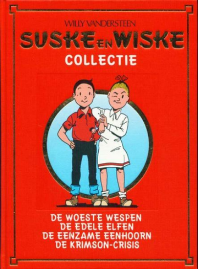 Afbeelding van Suske en wiske lekturama #37 - Woeste wespen/edele elfen/eenzame eenhoorn/krimson-crisis - Tweedehands (LEKTURAMA, harde kaft)