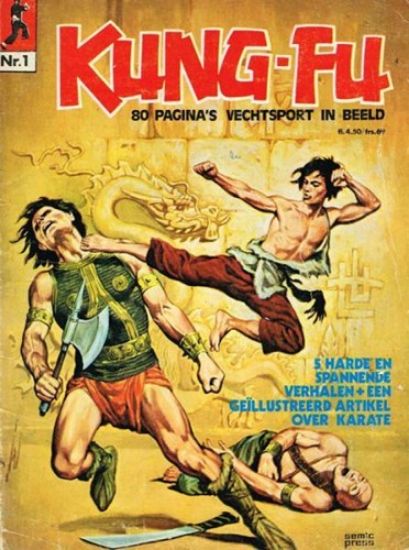 Afbeelding van Kung-fu #1 - Tweedehands (SEMIC PRESS, zachte kaft)